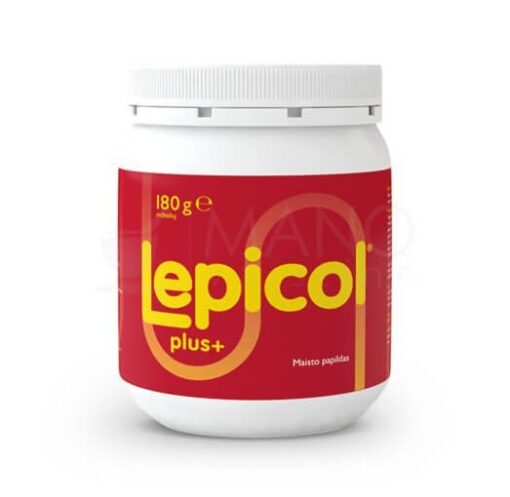 Lepicol Plus milteliai 180g