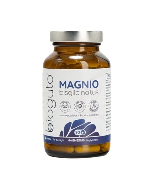 MAGNIO BISGLICINATAS, 100mg, 90 kapsulių