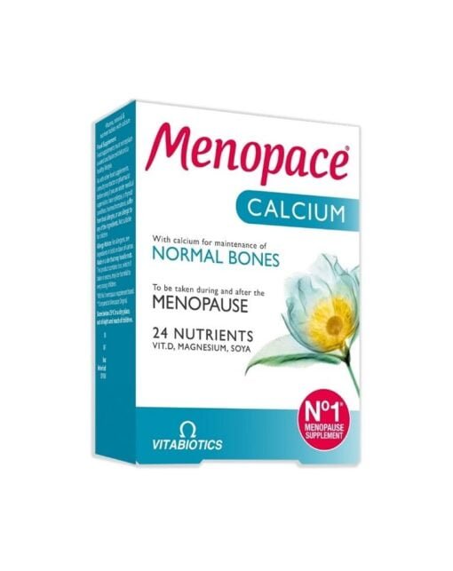 Menopace Calcium, 60 tablėčių