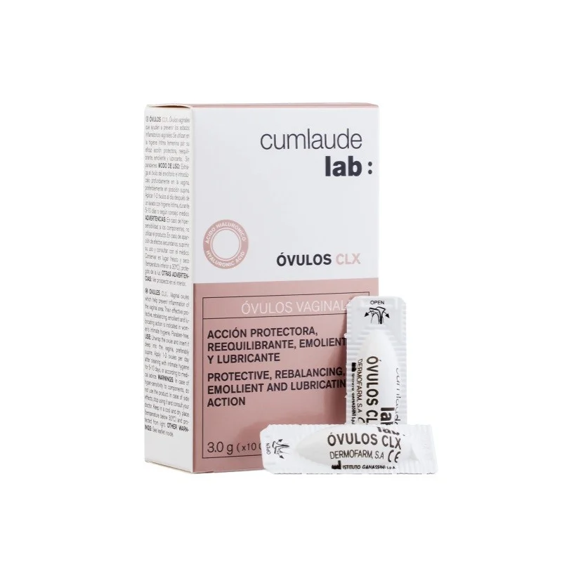 makšties ovulės su chlorheksidinu ir hialuronu