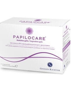 Papilocare Nr. 21 makšties gelis greitina ŽPV pasišalinimą