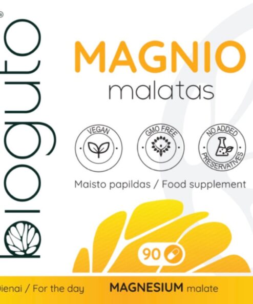 Magnio malatas, maisto papildas