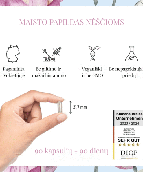 maisto papildas nescioms