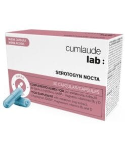 CUMLAUDE Maisto papildas menopauzės laikotarpiu su melatoninu SEROTOGYN NOCTA, 30 kaps.