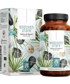 NATURTREU Kalcis su Vitaminu C, 120 kapsulių