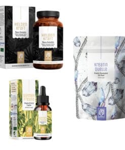 MAN POWER Maisto Papildų Rinkinys Vyrams