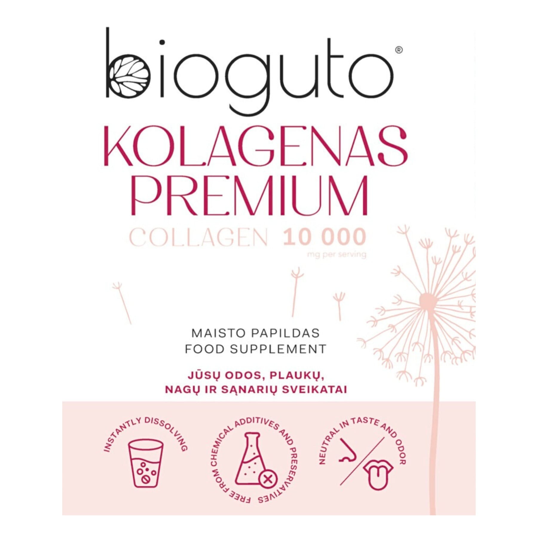 Bioguto Kolagenas Premium, 150g - Image 2